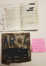 libretto e targa originali X  Innocenti Lambretta 175 TV 1959