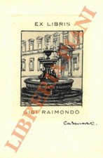 CASANOVA Carlo -  Ex libris