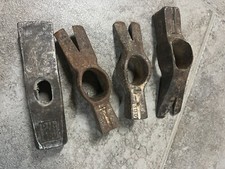 Lotto 4 pezzi di antichi vecchi martelli attrezzi rurali da lavoro Siciliani