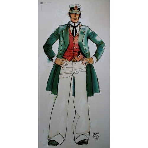Corto maltese offset poster - maltese,