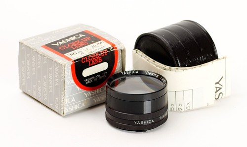 Yashica close lens viewing - lens,