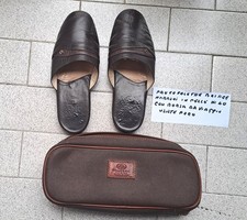 Pantofole n° 40 + pokett x viaggio the Bridge usato in ottimo stato marrone