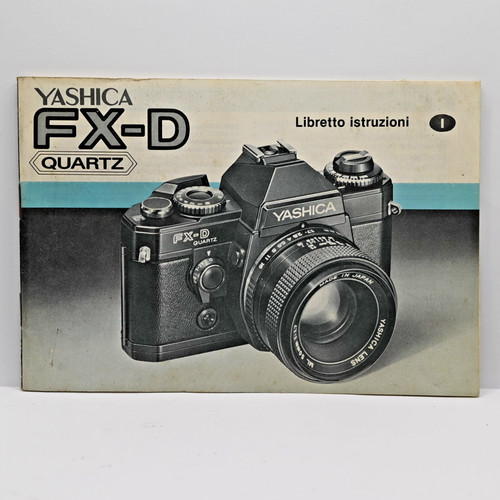 Libretto istruzioni yashica - istruzioni,