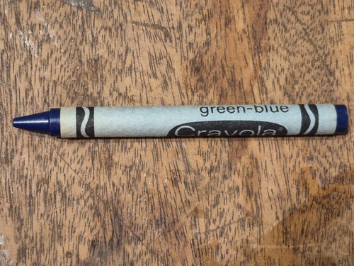 Raro crayola verde blu - raro, binney