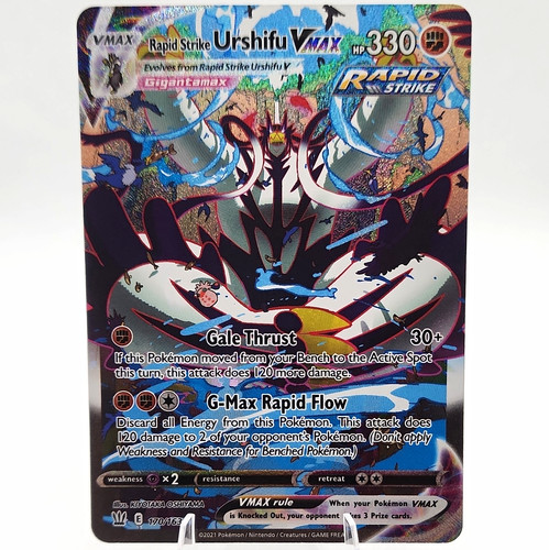 Rapid strike urshifu vmax - rapid,