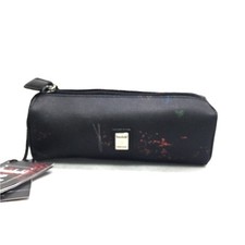 Piero Guidi Beauty Case Donna Nero eco Pelle Lineabold Trousse Pochette 1052P