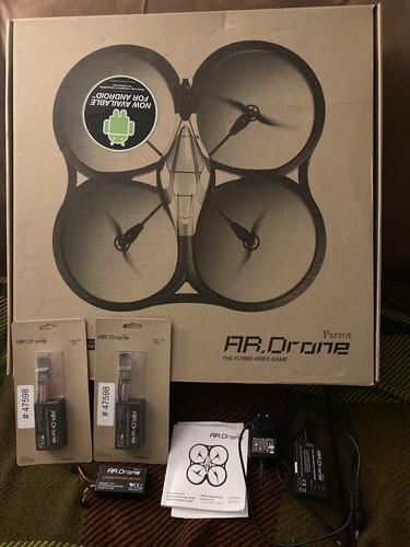 Parrot drone with 3 - with,