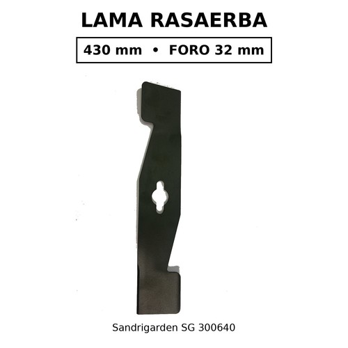 Lama rasaerba 430 - rasaerba, cm