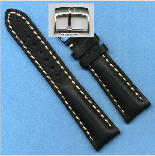 Cinturino pelle nero - cinturino, in