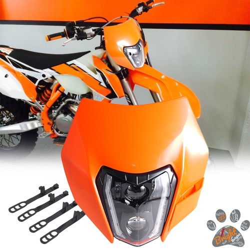 Led headlight fairing for ktm - headlight,