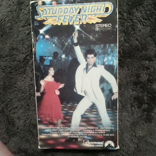 Saturday night fever vhs john - night,