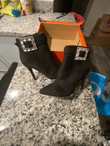 Stivaletti stiletto rouge neri - stivaletti,