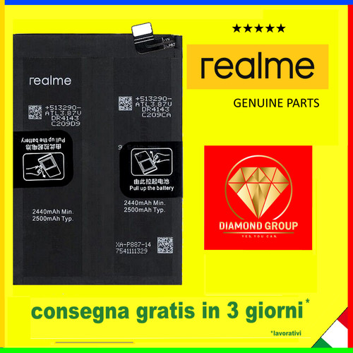 Batteria originale realme gt2 - batteria,