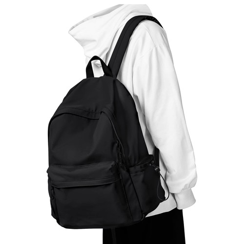 Zaino nero impermeabile scuola