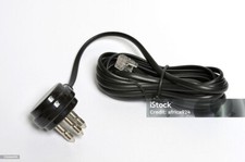 Connettore Cavo Spina Presa TELEFONICO TRIPOLARE RJ11 filo Telefono fisso casa