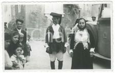 1938 COSTUMI SARDEGNA - OLIENA (NU) - Arrivo della Posta *Foto 14x9 cm
