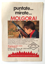 Pubblicita' Molgora Attack Fucile Mitra Arma Giocattolo Advertising 1969 (T6)