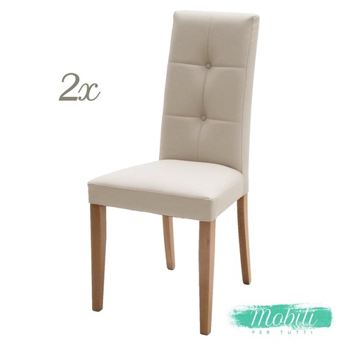 Sedia moderna ecopelle - sedia,