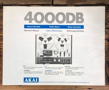 Akai model 4000db reel - akai,