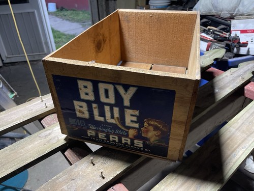 Cassa legno vintage boy - vintage, "boy