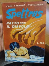 SPETTRUS n. 2 Seconda Serie CERVINIA 1967 no Diabolik Satanik Ott/edicola Raro