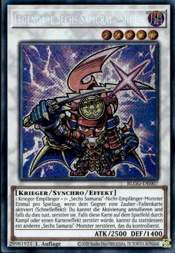 Legendary sei samurai - sei, en