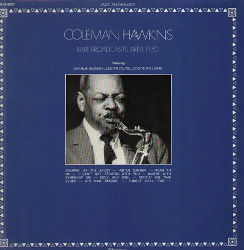 Coleman hawkins rare - hawkins,