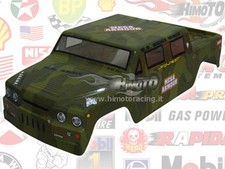 08313 CARROZZERIA MONSTER TRUCK OFF ROAD 1:8 ADESIVI COMPLETE BODY SHELL HIMOTO