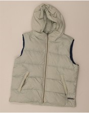 Gilet uomo imbottito con cappuccio MURPHY & NYE UK 38 medio verde poliammide BV06