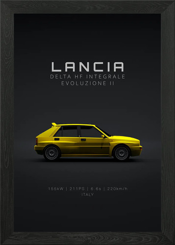 Quadro lancia delta integrale - delta,