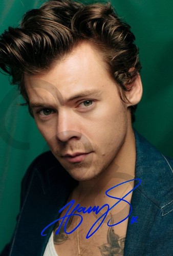 Harry styles signed - styles, autograph