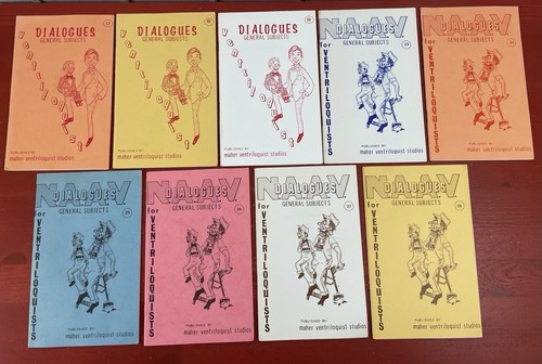 Lot vintage ventriloquist - of, 9