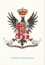 Cartolina Cavalleria: stemma