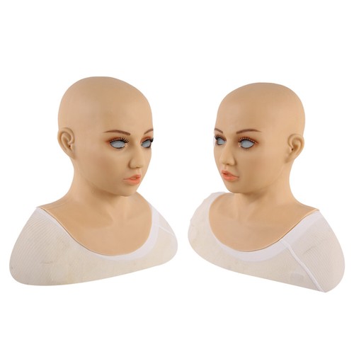 Maschera femminile gomma - maschera, in