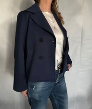 Giacca in poliuretano blu EMME