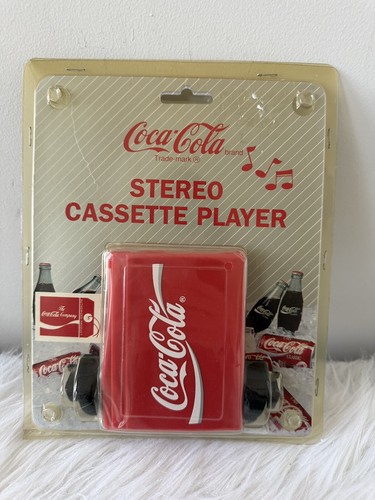 Lettore cassette stereo coca - cassette,