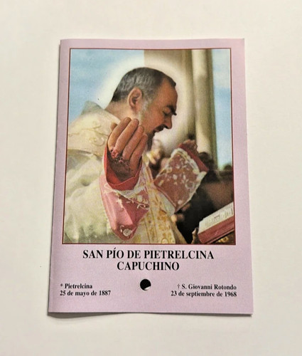 Santino reliquia san pio - santino,