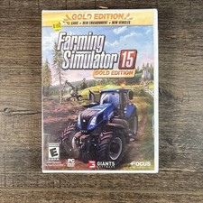 SIGILLATO Farming Simulator 15: Gold Edition (PC, 2015) - Nuovo 