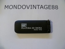 FILATURA DI CROSA ARTICOLO PROMOZIONALE PICCOLA SPAZZOLA USATA 10X3,5 CM VINTAGE