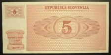 Banconota Slovenia 5-2-1