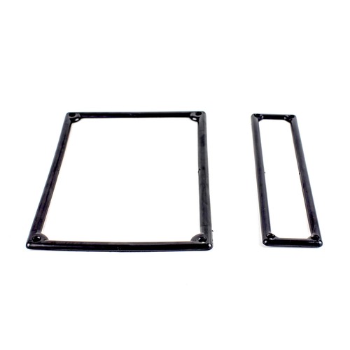 Kit cornici targa anteriore - targa,