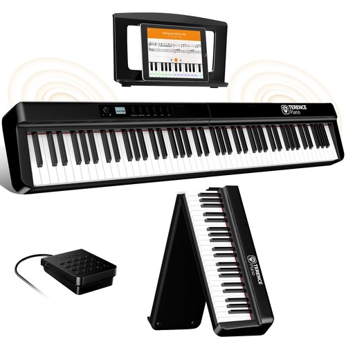Pieghevole pianoforte digitale - pieghevole,