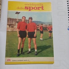 Enciclopedia dello sport Raro quaderno vintage  foto Rivera e Mazzola