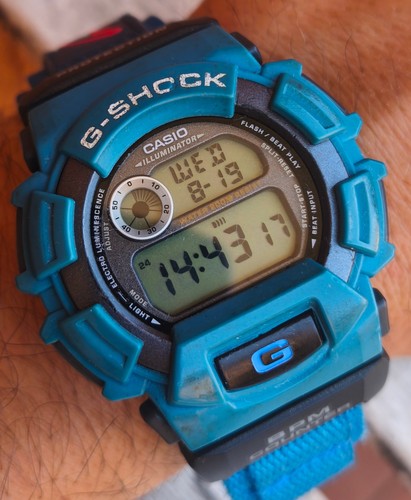 Orologio casio shock blu - casio,