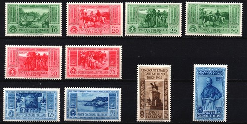 Italia poste coloniali - italia,
