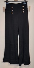 Pantaloni Donna Palazzo Nero