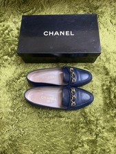 Scarpe mocassini Chanel catena