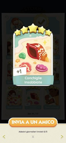 Adesivo monopoly conchiglie - adesivo,
