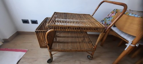 Carrello portavivande vintage - carrello,