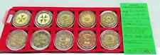 LOTTO 10 MONETE 2 EURO COMMEMORATIVO MALTA DAL 2008 AL 2018 ,COND. FDC/BU N2046